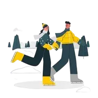 People doing sport at an event